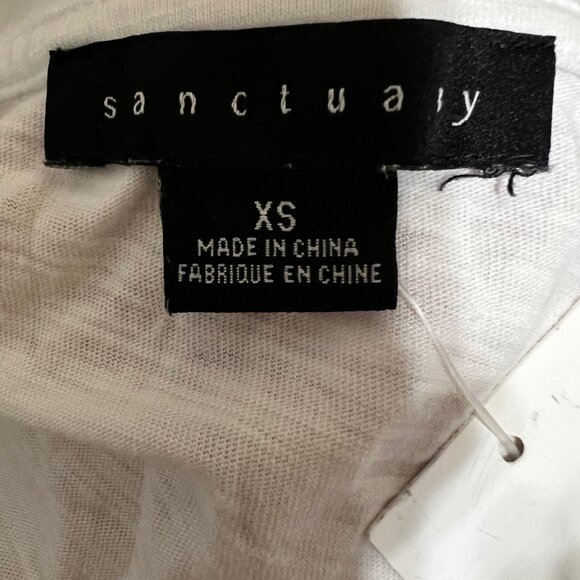 Sanctuary Ava Babydoll T-Shirt Size XS NWT - Picture 2 of 4